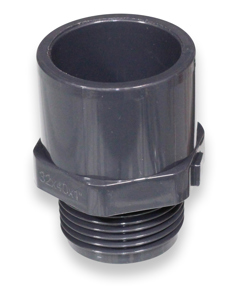 Reducing nipple PVC 40/32 - 1" up to 16bar